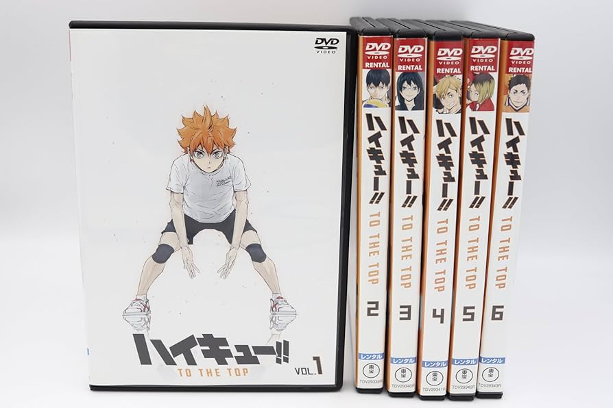 ケース付 ハイキュー to the top 全６巻セット Amazon.co.jp | 【Blu-ray】ハイキュー!! TO THE TOP 初回限定版